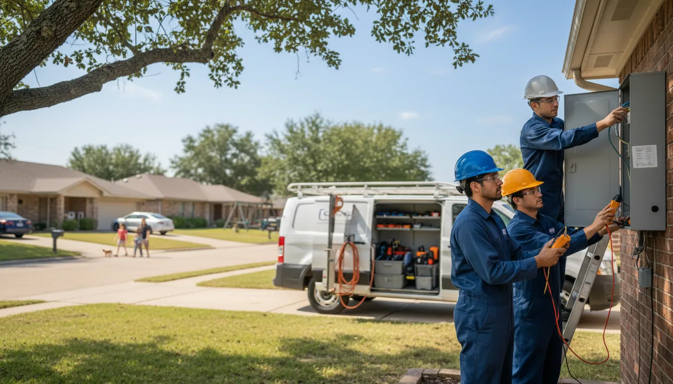 Certified electrician providing emergency electrical services in Madeline, CA